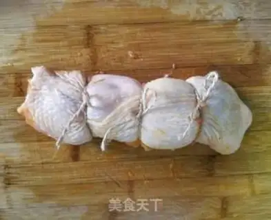 Make Roasted chicken leg rolls step 10