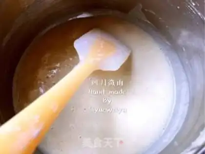 Make Vanilla cotton rolls step 2
