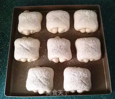 Make Coconut milk rolls step 11