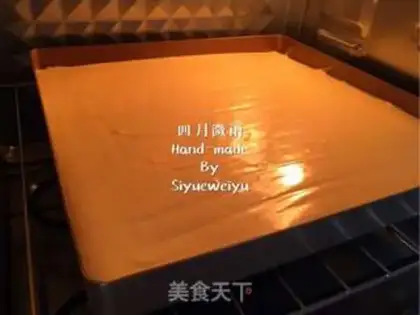 Make Vanilla cotton rolls step 16