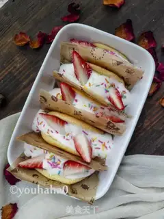 Make Butter strawberry sandwich step 11