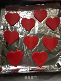 Make A heart-to-heart cookie step 16
