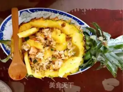 Make Pineapple rice step 9