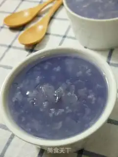 Make Purple potato silver congee step 4