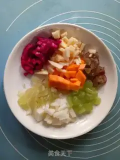 Make Orange fruit pizza step 2
