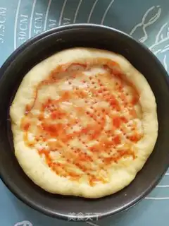 Make Orange fruit pizza step 3