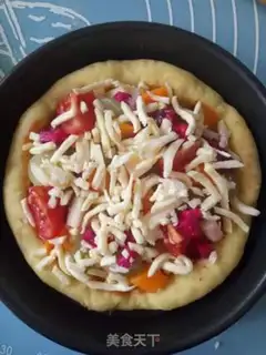 Make Orange fruit pizza step 5
