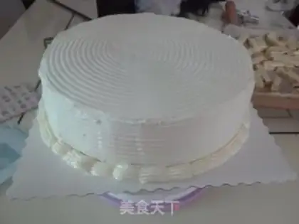 Make Strawberry Snowcake step 13