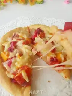 Make Orange fruit pizza step 7