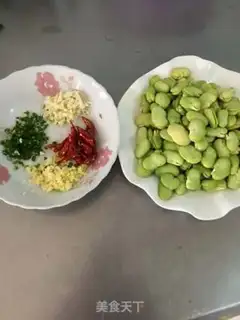 Make Garlic beans step 0