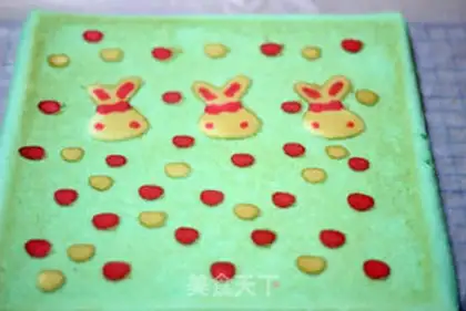Make ♪ Rabbit-colored cake roll ♪ step 13