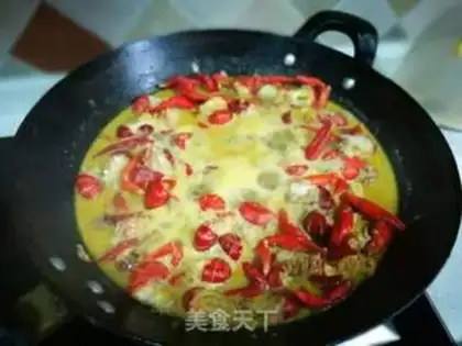 Make Lobster-covered rice step 1