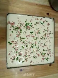 Make Ham sausage onion cake step 9
