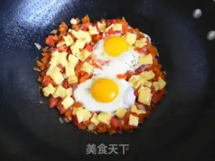 Make North African eggs step 6