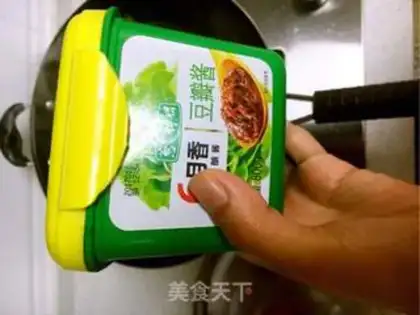Make The stingy fish burn tofu step 5