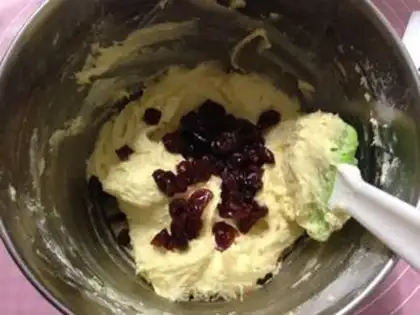 Make Cranberry pound cake step 8