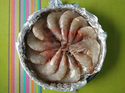 Make Garlic fans baked shrimp step 6