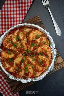Make Garlic fans baked shrimp step 10