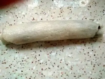 Make Lazy donkey rolls step 3