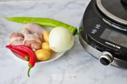 Make Xinjiang chicken step 0