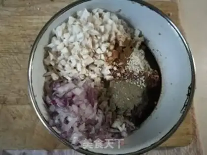 Make Muffin beef cake step 5