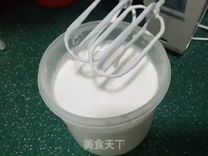 Make Banana milk ice cream step 7