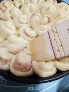 Make Fresh meat bread step 9
