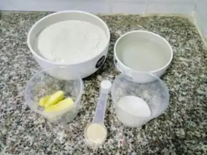 Make Fist bread step 0