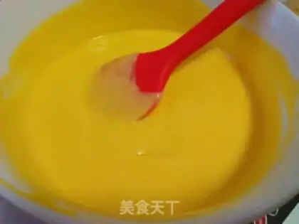 Make Rose crystal mango mousse step 9