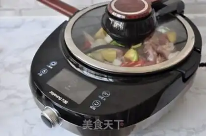 Make Xinjiang chicken step 11