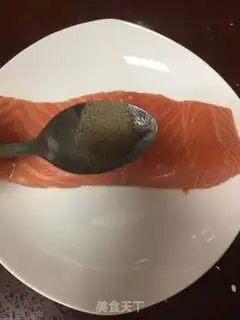 Make salmon vegetable salad step 2