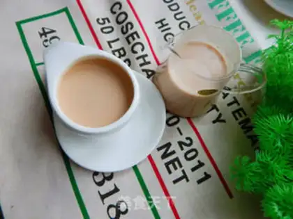 Make Coffee and milk tea step 10