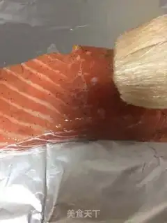 Make salmon vegetable salad step 4