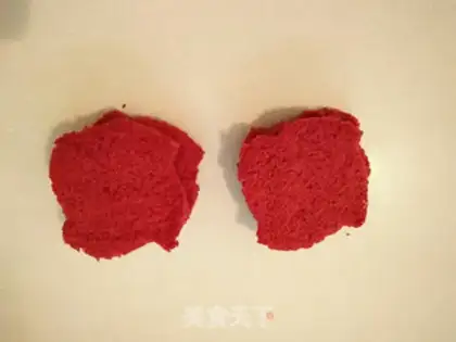 Make Rose mousse cake step 2