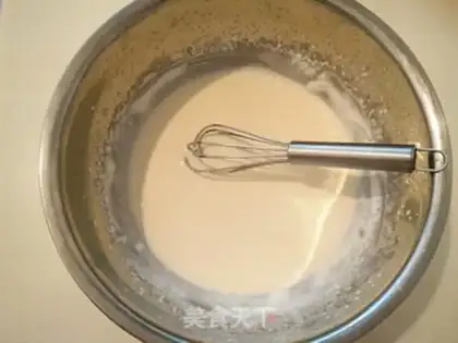 Make Rose mousse cake step 5