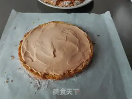 Make Pumpkin country cake step 12