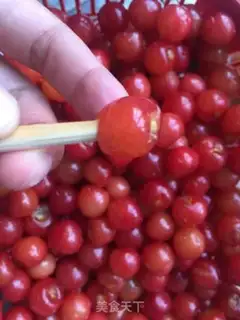 Make Cherry sauce step 1