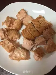 Make salmon vegetable salad step 12