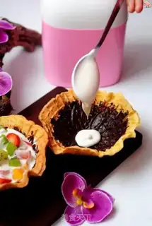 Make Fresh cheese-fruit step 14