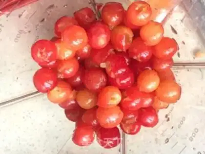 Make Cherry sauce step 3