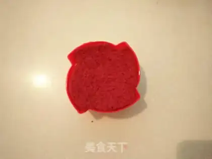 Make Rose mousse cake step 9
