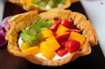 Make Fresh cheese-fruit step 16