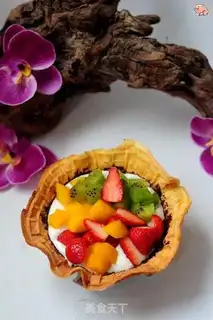 Make Fresh cheese-fruit step 17