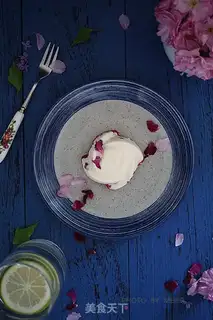 Make Rose mousse cake step 11