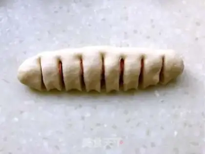 Make Hot dog bag onions step 4