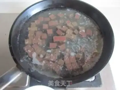 Make Dried duck blood step 2