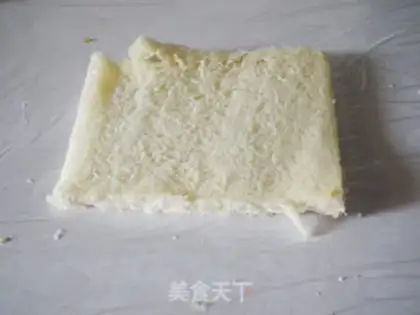 Make Ham cheese sandwich step 2