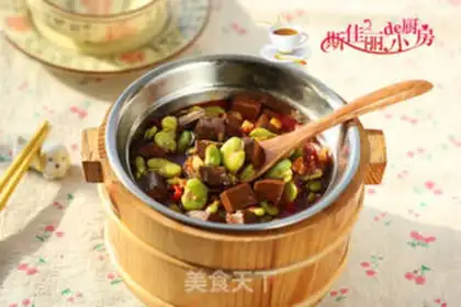 Make Dried duck blood step 8
