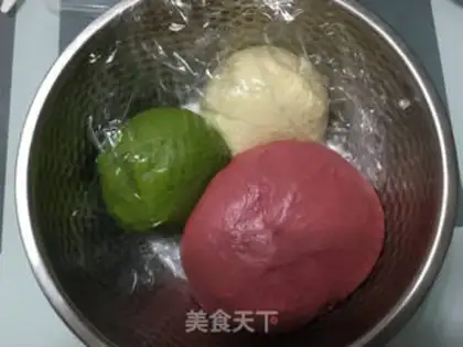 Make Mini melon toast step 3