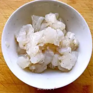Make Dragonfish tofu step 1